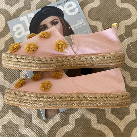 “Silvia Cobos” SC Soil Leather flat mocasines/espadrilles; size 8; NWOT/no box - Picture 3 of 6